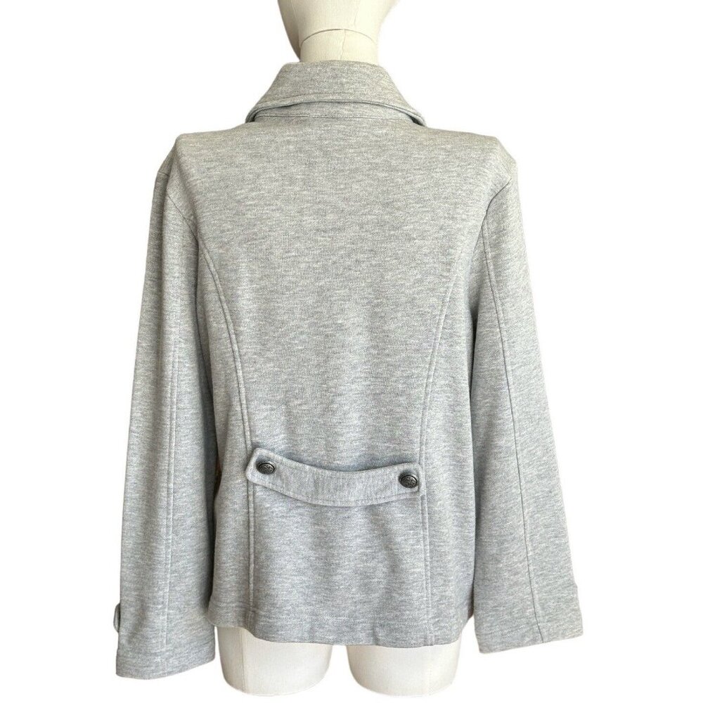 Vintage Talbots Petites Collared Button Up Long Sleeve Jacket Pockets Sz PM - Picture 4 of 13